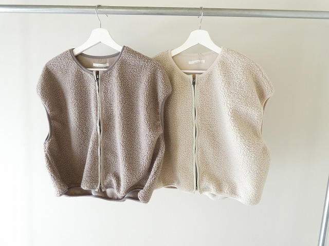 LAITERIE(レイトリー) もこもこパイルダブルZIPジャケットの商品画像8