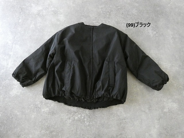 mao made(マオメイド) ノーカラーバルーンシルエットのブルゾンの商品画像28
