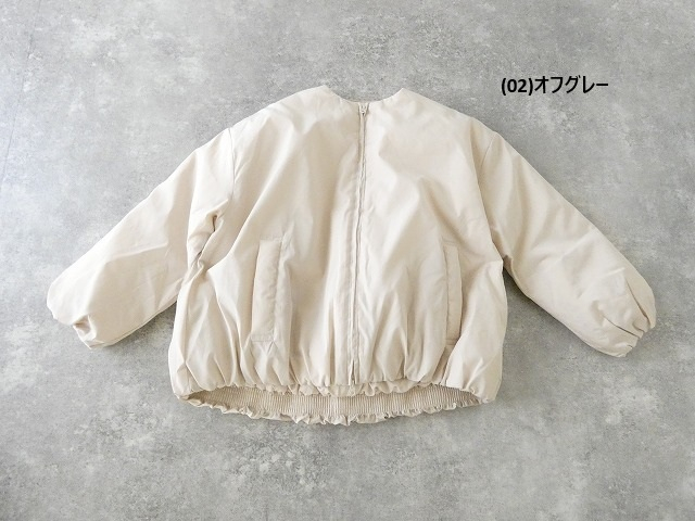 mao made(マオメイド) ノーカラーバルーンシルエットのブルゾンの商品画像42
