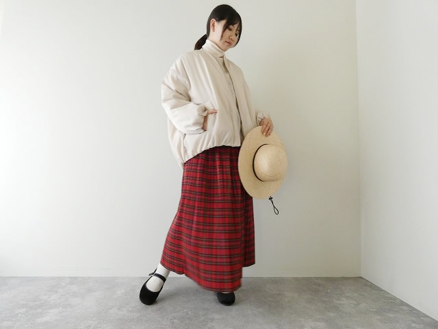 mao made(マオメイド) ノーカラーバルーンシルエットのブルゾンの商品画像8
