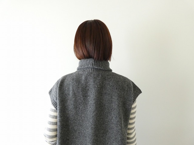 MidiUmi(ミディウミ) ハイネックニットベストの商品画像6