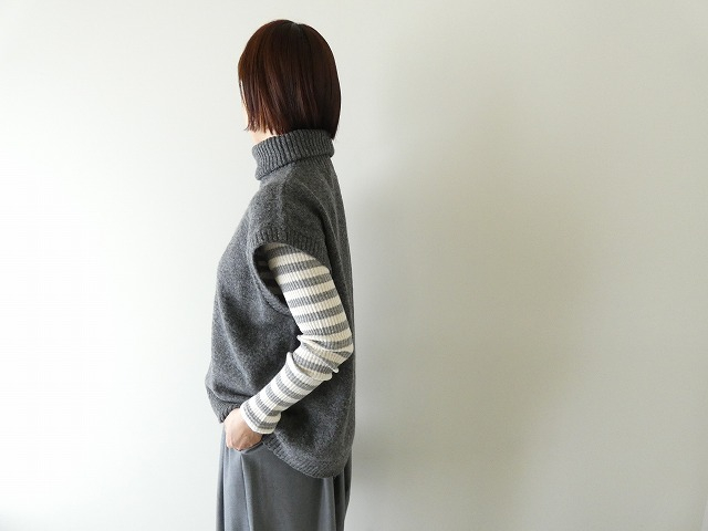 MidiUmi(ミディウミ) ハイネックニットベストの商品画像8