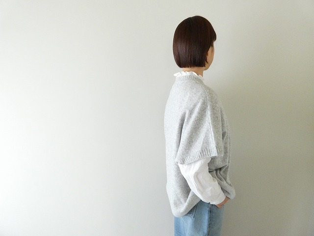 MidiUmi(ミディウミ) クルーネックコクーンベストの商品画像6