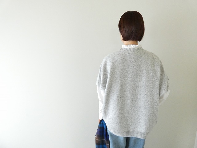 MidiUmi(ミディウミ) クルーネックコクーンベストの商品画像7