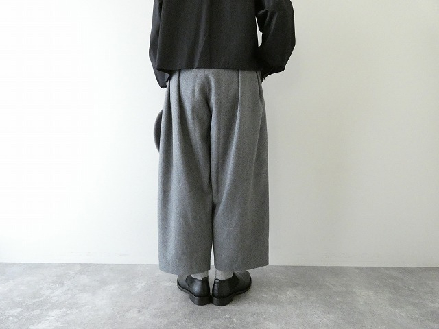 mizuiro ind(ミズイロインド) タックワイドパンツの商品画像7