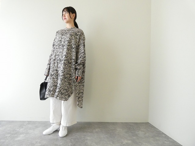 R&D.M(オールドマンズテーラー) WILD BERRY STAND COLLAR LONG SHIRTの商品画像2