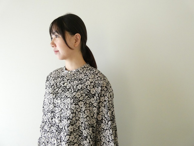 R&D.M(オールドマンズテーラー) WILD BERRY STAND COLLAR LONG SHIRTの商品画像3