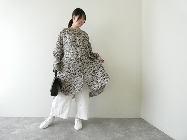 R&D.M(オールドマンズテーラー) WILD BERRY STAND COLLAR LONG SHIRTの商品画像9