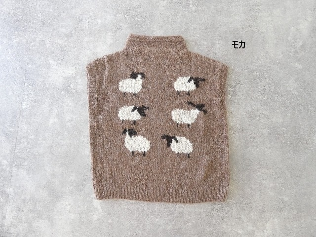 ina(イナ) ペルーニット ひつじのボトルネックベストの商品画像42