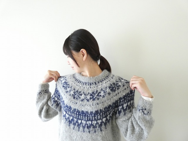 ina(イナ) ペルーニット ノルディックセーターの商品画像1