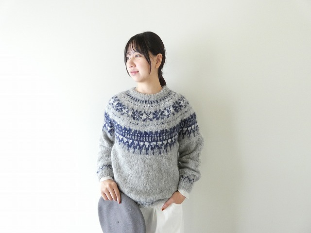 ina(イナ) ペルーニット ノルディックセーターの商品画像2