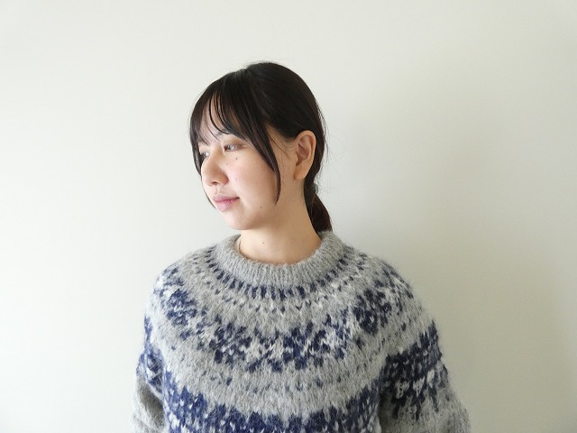 ina(イナ) ペルーニット ノルディックセーターの商品画像3