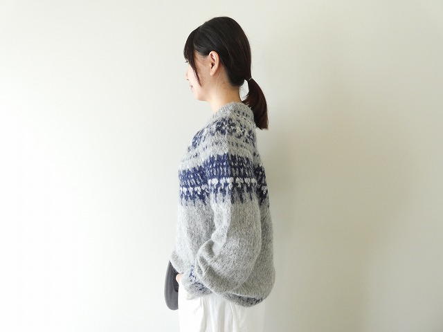 ina(イナ) ペルーニット ノルディックセーターの商品画像7