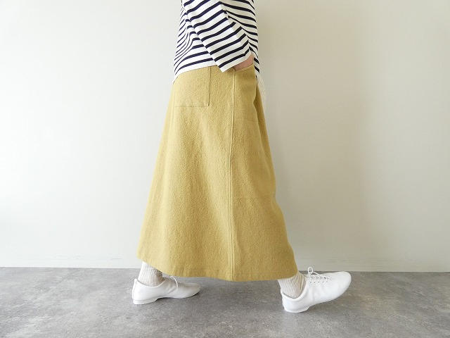 Sarahwear(サラウェア) Felting Wool Aラインスカートの商品画像4