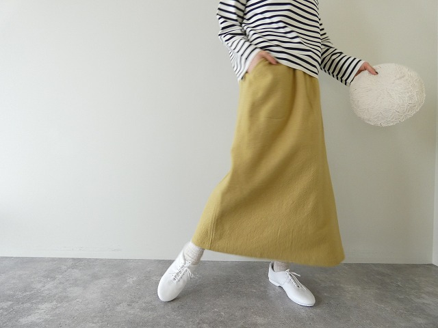 Sarahwear(サラウェア) Felting Wool Aラインスカートの商品画像7