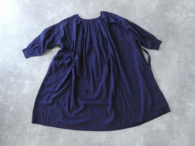 SOIL(ソイル) 60s COTTON TWILL PLAIN GATHERED SMOCK DRESS 60sコットンツイルプレーンギャザースモックドレスの商品画像10