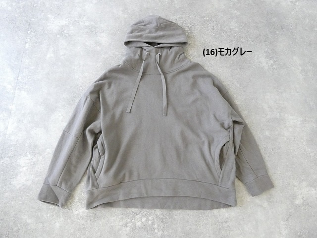 TANG(タング) 綿麻ミニ裏毛フーディプルオーバーの商品画像42