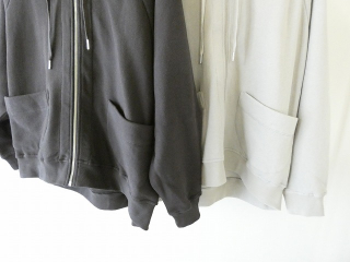 TANG(タング) 綿麻ミニ裏毛ZIPパーカーの商品画像17