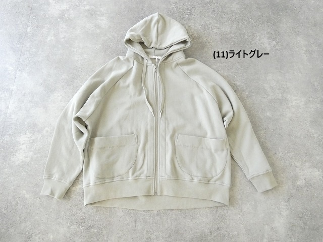 TANG(タング) 綿麻ミニ裏毛ZIPパーカーの商品画像28
