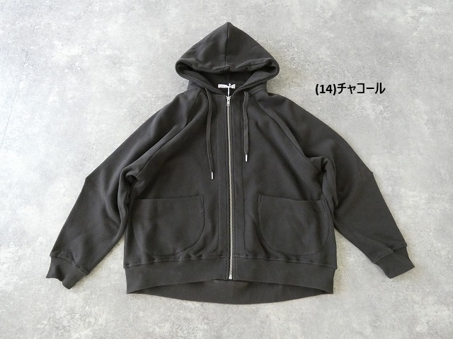 TANG(タング) 綿麻ミニ裏毛ZIPパーカーの商品画像42