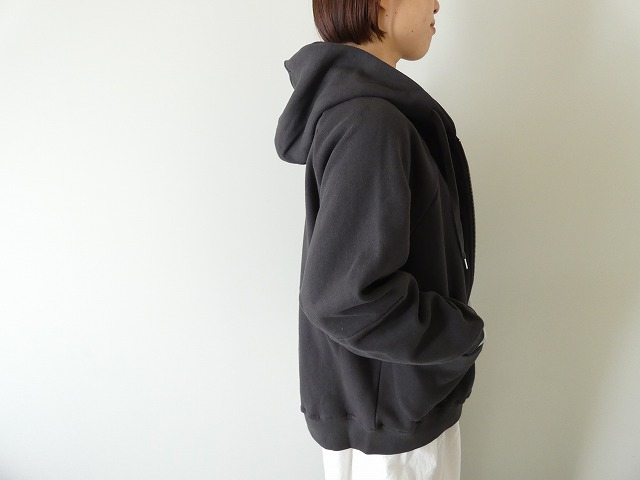 TANG(タング) 綿麻ミニ裏毛ZIPパーカーの商品画像8