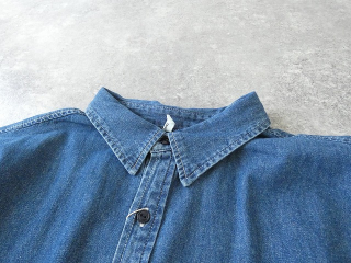 TANG(タング) 6.5oz デニムシャツワンピースの商品画像23