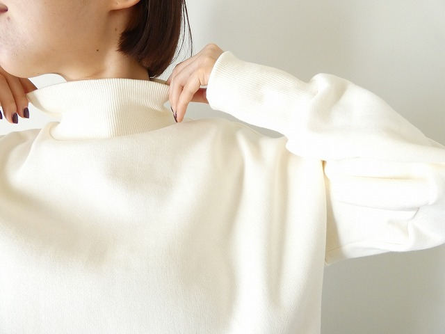 TRAVAIL MANUEL(トラバイユマニュアル) 起毛裏毛ハイネックプルオーバーの商品画像3