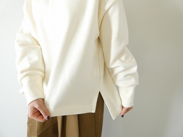 TRAVAIL MANUEL(トラバイユマニュアル) 起毛裏毛ハイネックプルオーバーの商品画像4
