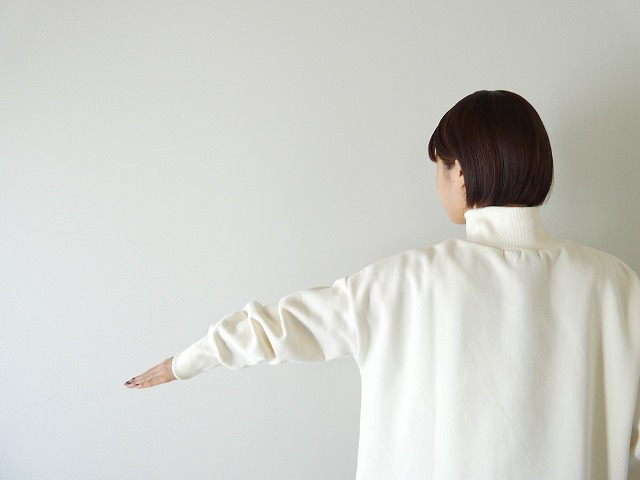 TRAVAIL MANUEL(トラバイユマニュアル) 起毛裏毛ハイネックプルオーバーの商品画像7