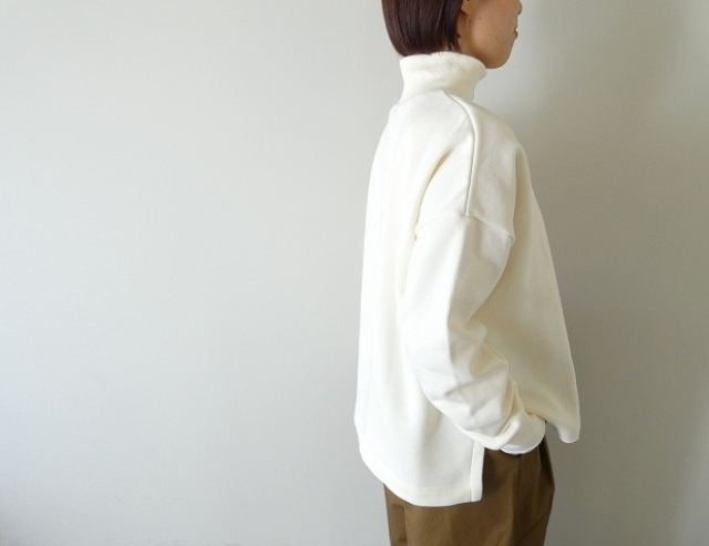 TRAVAIL MANUEL(トラバイユマニュアル) 起毛裏毛ハイネックプルオーバーの商品画像8