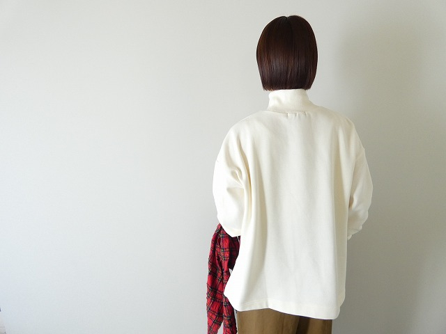 TRAVAIL MANUEL(トラバイユマニュアル) 起毛裏毛ハイネックプルオーバーの商品画像9