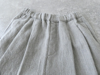 TRAVAIL MANUEL(トラバイユマニュアル) ウールリネンミルド2タックトラウザーズの商品画像23