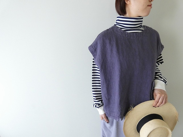 tumugu(ツムグ) ソリトリネン2wayベストの商品画像1
