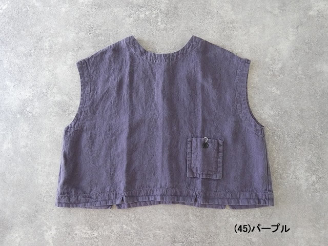 tumugu(ツムグ) ソリトリネン2wayベストの商品画像28