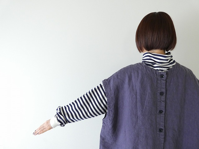 tumugu(ツムグ) ソリトリネン2wayベストの商品画像5