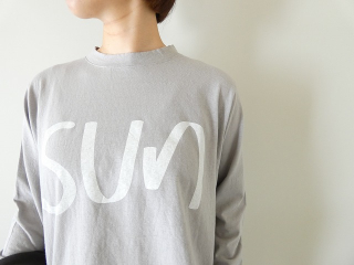 tumugu(ツムグ)  ラフィ天竺長袖プリントT「SUN」の商品画像21
