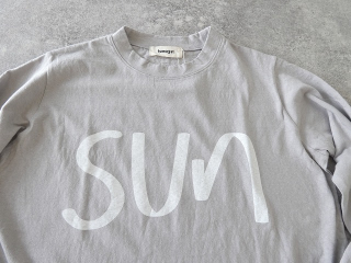 tumugu(ツムグ)  ラフィ天竺長袖プリントT「SUN」の商品画像25
