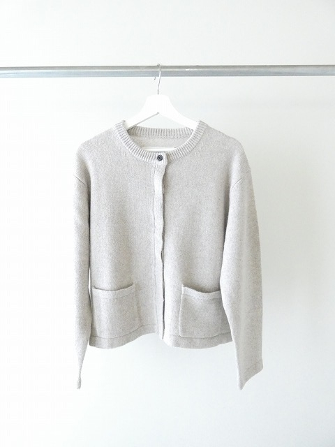 Hands of creation(ハンズオブクリエイション) リネンウール7Gクルーネックジャケットの商品画像10