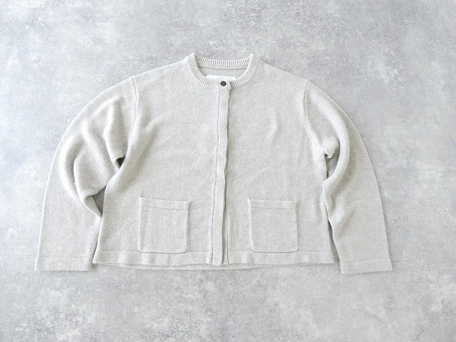 Hands of creation(ハンズオブクリエイション) リネンウール7Gクルーネックジャケットの商品画像11