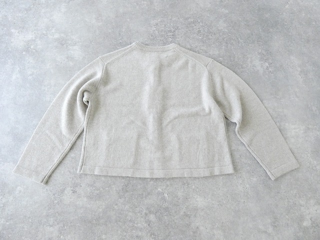 Hands of creation(ハンズオブクリエイション) リネンウール7Gクルーネックジャケットの商品画像13