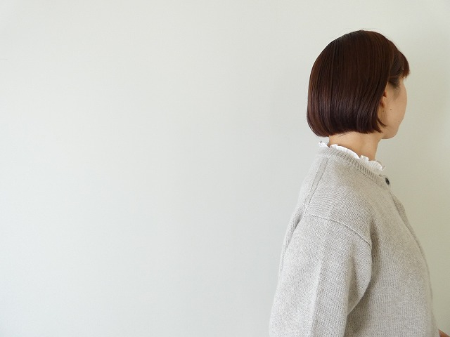 Hands of creation(ハンズオブクリエイション) リネンウール7Gクルーネックジャケットの商品画像6