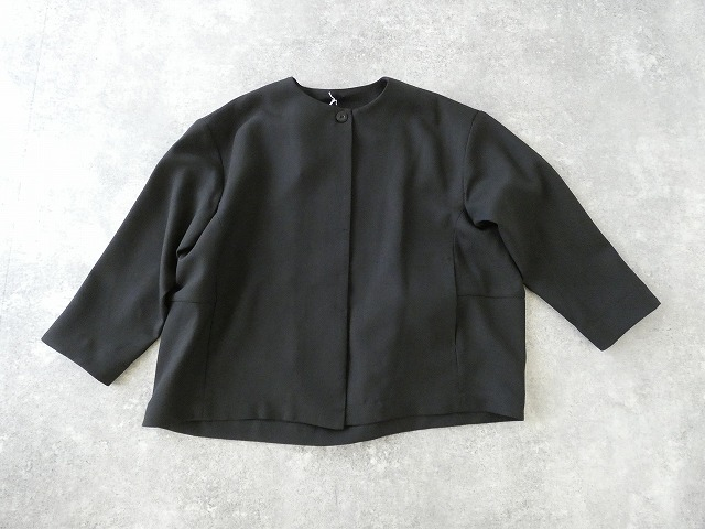 ichi(イチ) ポリエステルノーカラージャケットの商品画像10