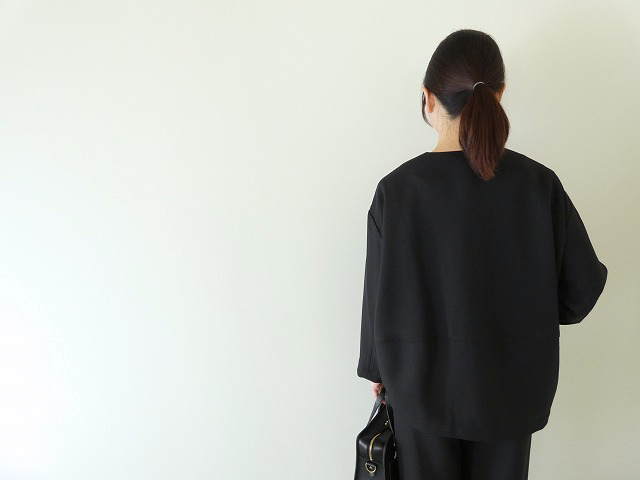 ichi(イチ) ポリエステルノーカラージャケットの商品画像8