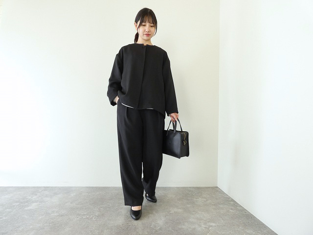 ichi(イチ) ポリエステルタックパンツの商品画像1