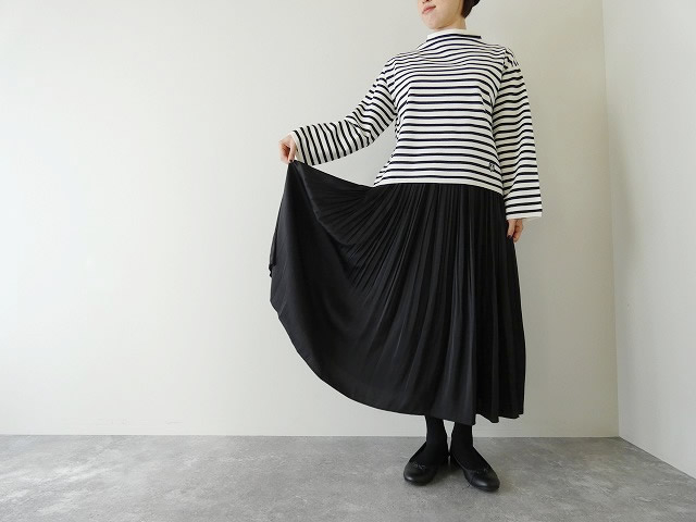 sosotto(ソソット) アンティークサテン消しプリーツスカートの商品画像1