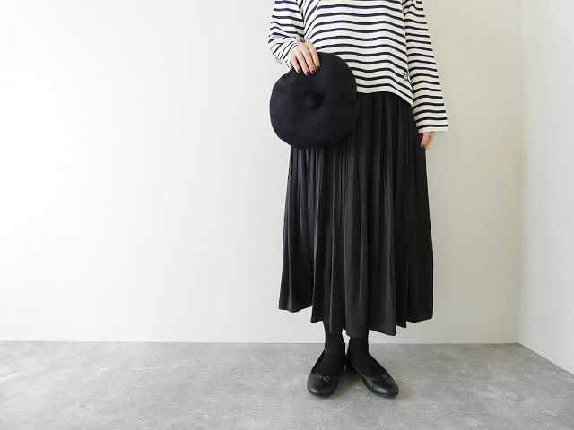 sosotto(ソソット) アンティークサテン消しプリーツスカートの商品画像2