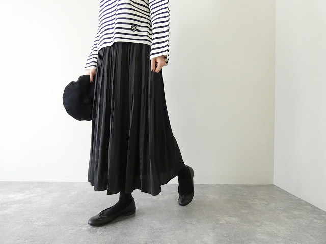 sosotto(ソソット) アンティークサテン消しプリーツスカートの商品画像5