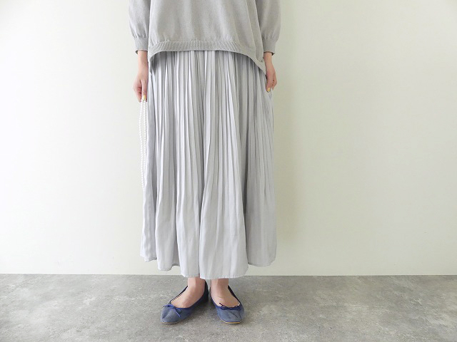 sosotto(ソソット) アンティークサテン消しプリーツスカートの商品画像9