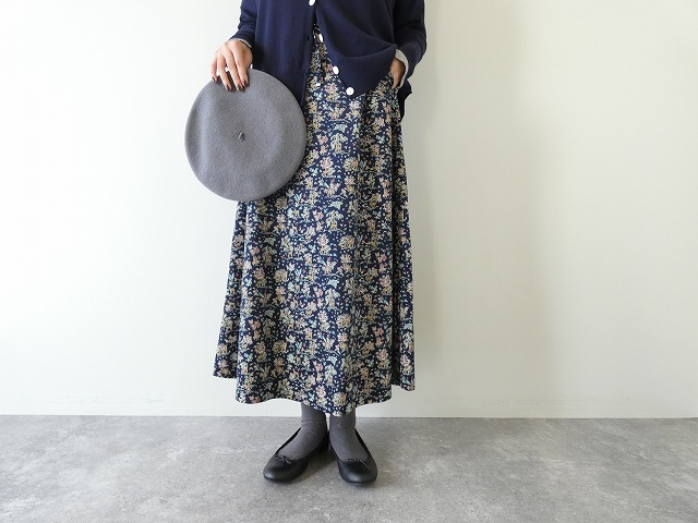 sosotto(ソソット) リバティコーデュロイリボン付きスカートの商品画像2