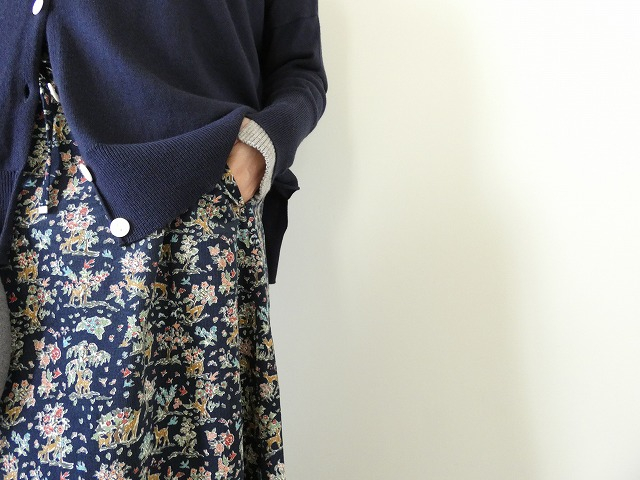 sosotto(ソソット) リバティコーデュロイリボン付きスカートの商品画像3